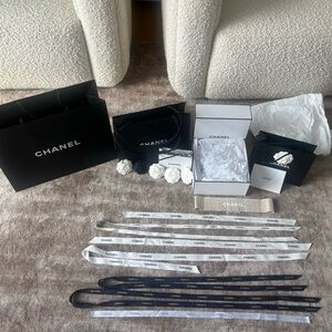 Chanel Black and White Gift Packaging Collection